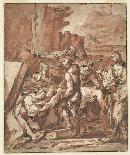 Design for a Painting: The Entombment of Christ