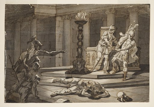 Scene of Roman Soldiers
