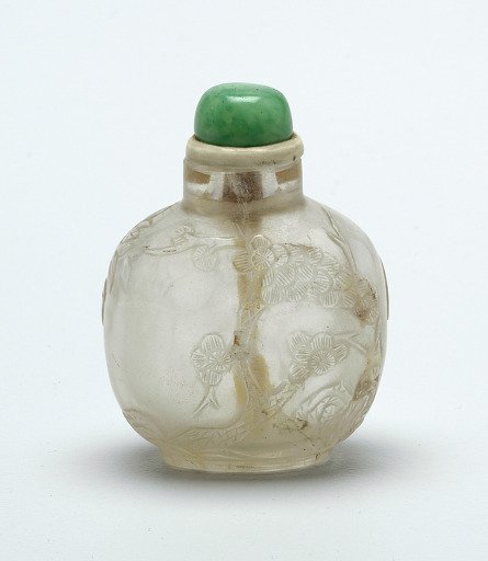 Snuff bottle and stopper