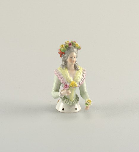 Figure for a Pincushion (One of a Pair)