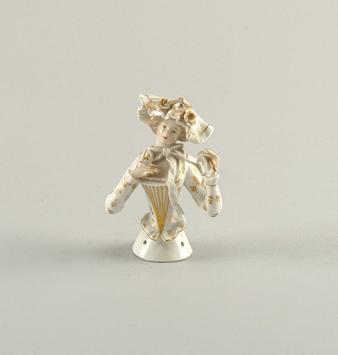 Figure for a Pincushion (One of a Pair)