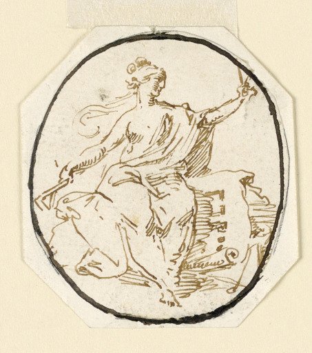 Architecture, from a Series of Seated Muses