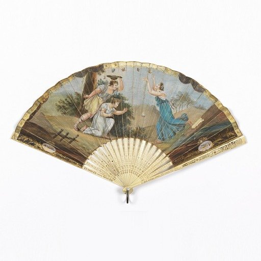 Pleated fan