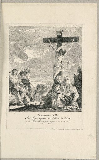 Via crucis - Station XII, The Crucifixion