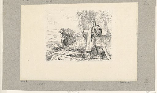Standing Magus, Seated Soldier, and a Man, from the Vari Capricci