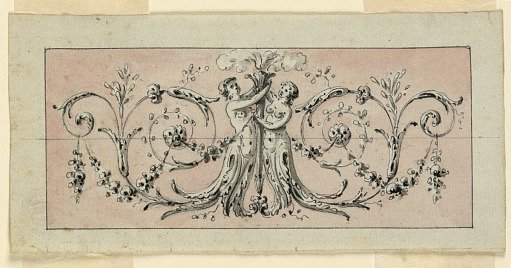 Design for the decoration of a panel