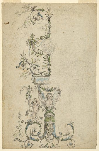 Design for the decoration of a panel
