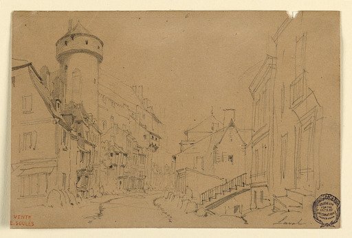A Street in Laval, Bretagne