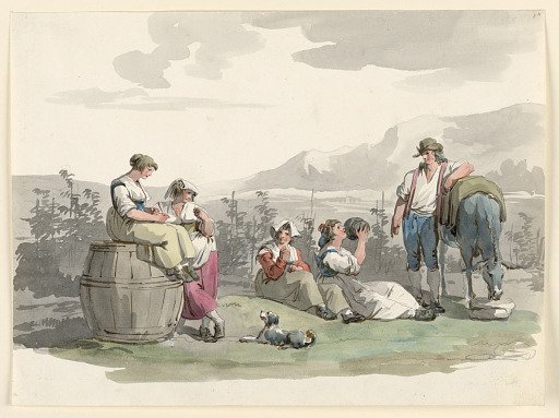 Rest During the Vintage