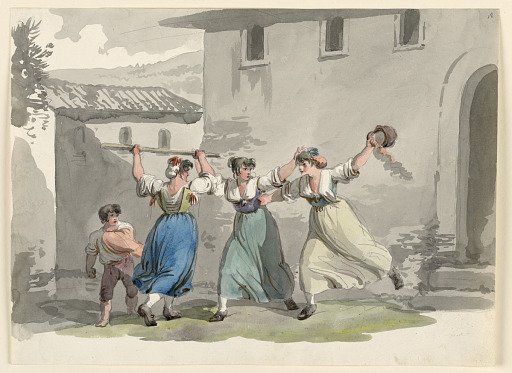 Fight of Women in Rome