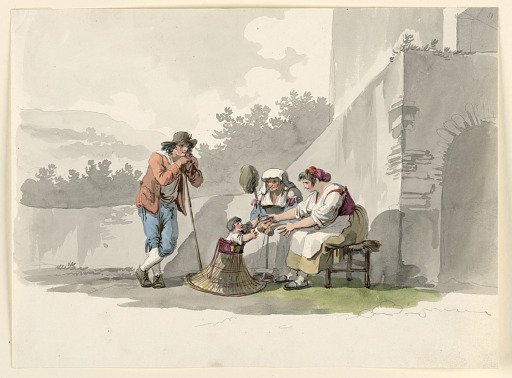 A Peasant Family in the Campagna