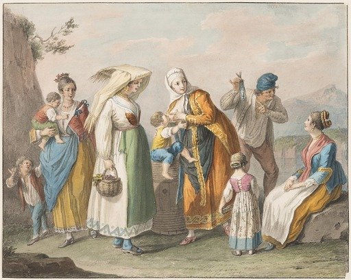 Costumes of Sorrento, Ischia, Procida, and Gaëta