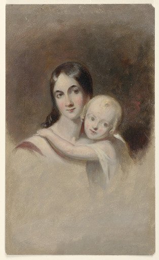 Study for "Portrait of Mrs. James Robb and her Three Children," Ogden Museum of Southern Art, New Orleans, LA