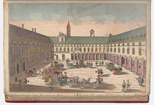 Prospectus Propylaei Sedis Mediolanensis Ducis (View of the Entrance to the Ducal Residence in Milan)