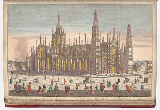 Prospectus Templi Cathedralis S. Caroli Mediolanae (View of St. Charles Cathedral)