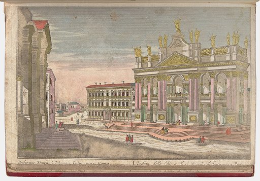 Prospectus Templi S. Iohannis Romae (View of Saint John Lateran Basilica in Rome)