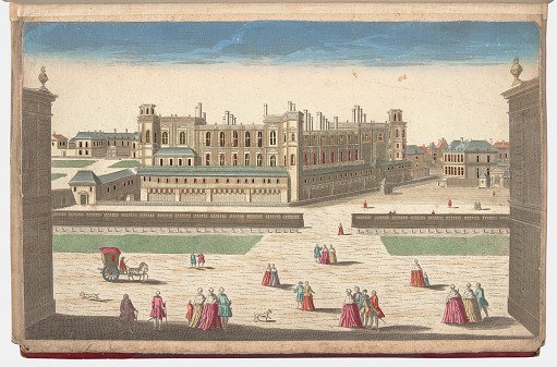 Vue du Chateau de St. Germain en Laye (View of Saint Germain-en-Laye Palace)