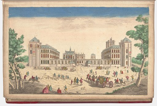 Le Chateau de Vincennes du côté du Par (Vincennes Castle by Par)