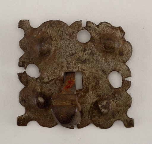 Decorative door boss and nail
