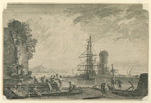 A Port (Port de Mer d'Italie)