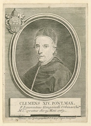 Portrait of Clement XIV (1769-1774)