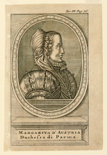 Portrait of Margarethe of Austria, Duchess of Parms (1522-1586)