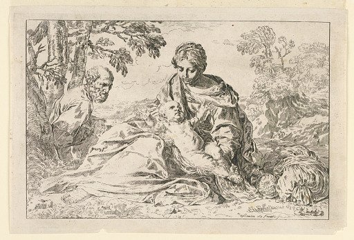 Rest on the Flight into Egypt
