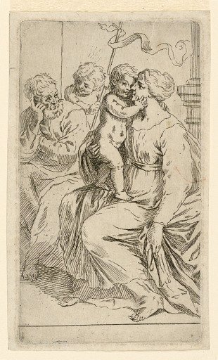 The Holy Family with Saint John