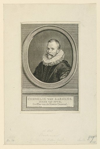 Portraot of Cornelius van Aarsens