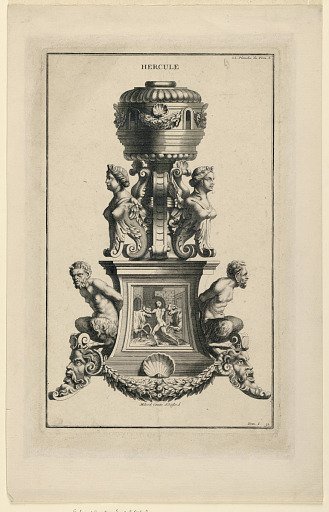 Hercules (Pedestal), Plate 51 of Book I