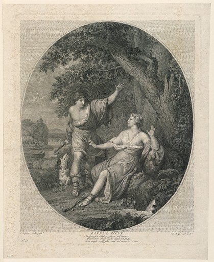 Daphne Encountered by Apollo