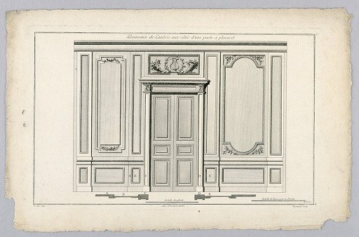 Wall Interior with Door