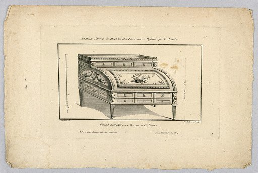Design for Roll Top Desk