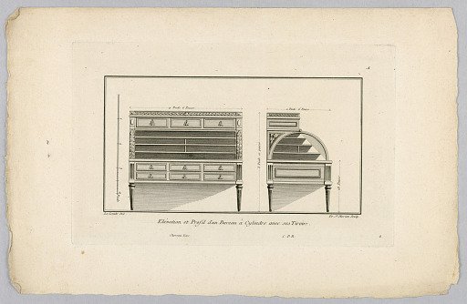 Design for Roll Top Desk