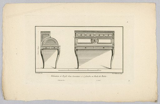 Design for Roll Top Desk