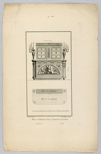 Design for Chest with Drawers