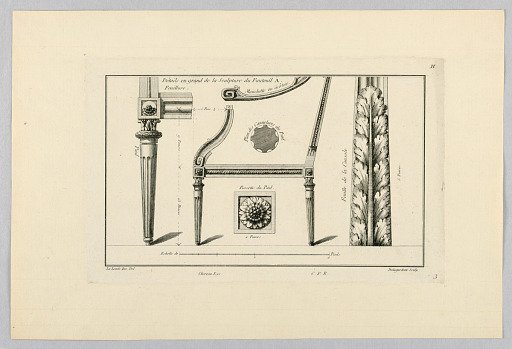 Carved Details for Armchair