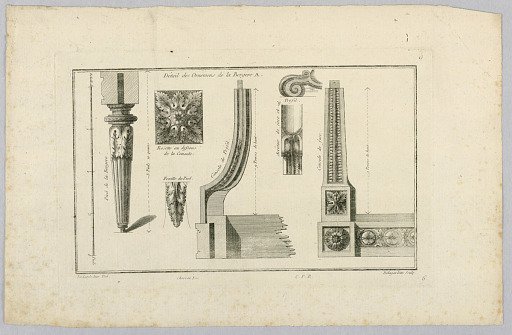 Plans and Ornaments for an Easy Chair