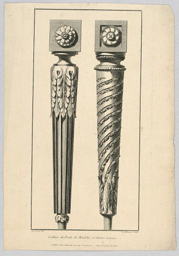 Carved Ornaments for Furniture Legs