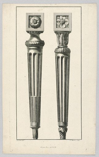 Carved Ornaments for Furniture Legs