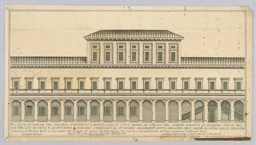 Pontifical Palace at Monte Cavallo
