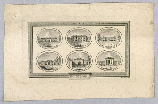Vignettes of French Buildings