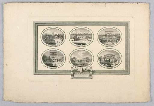 Vignettes of French Buildings