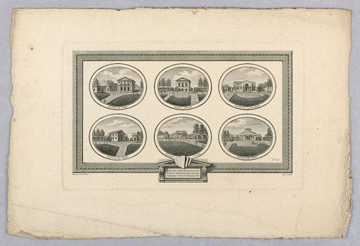 Vignettes of French Buildings