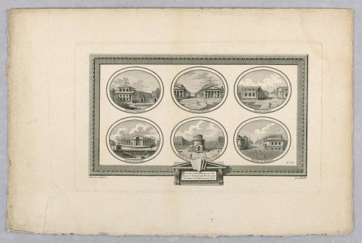 Vignettes of French Buildings