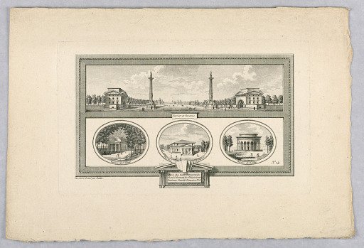 Vignettes of French Buildings