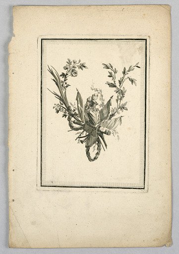 Trophy, from "Livre de Trophées des Arts et Sciences"