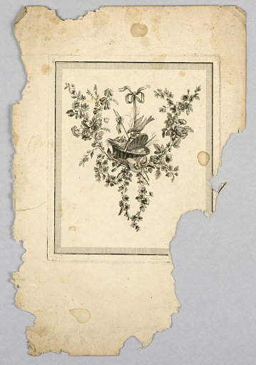 Trophy, from "Livre de Trophées des Arts et Sciences"