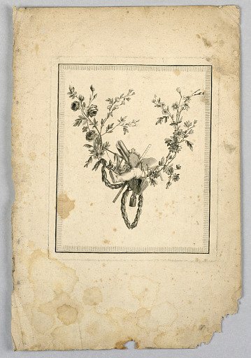 Trophy, from "Livre de Trophées des Arts et Sciences"