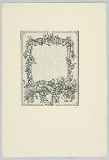 Cartouche with Cartographic Instruments